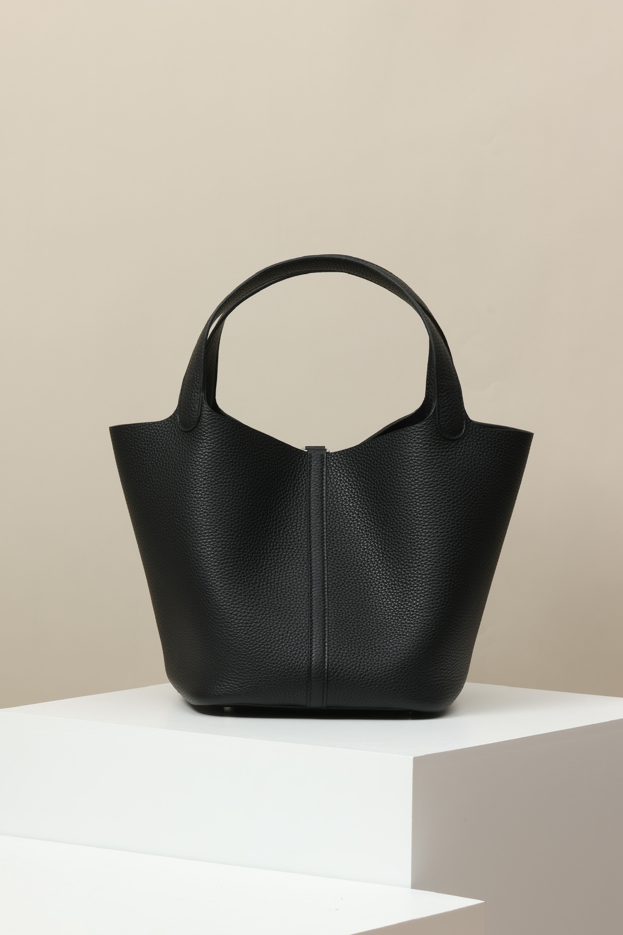 【 Special Order 】Picotin22 CK89 Black/TC Leather/PHW - 图片 4