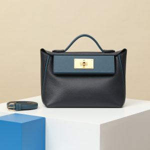 【 Special Order 】Kelly2424MINI   2Z Midnight Blue/7U Navy Blue/Evercolor/Swift Leather/PHG