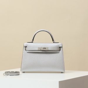 【 Special Order 】 KellyMini2  05 Olympic Silver/Sheepskin/PHW