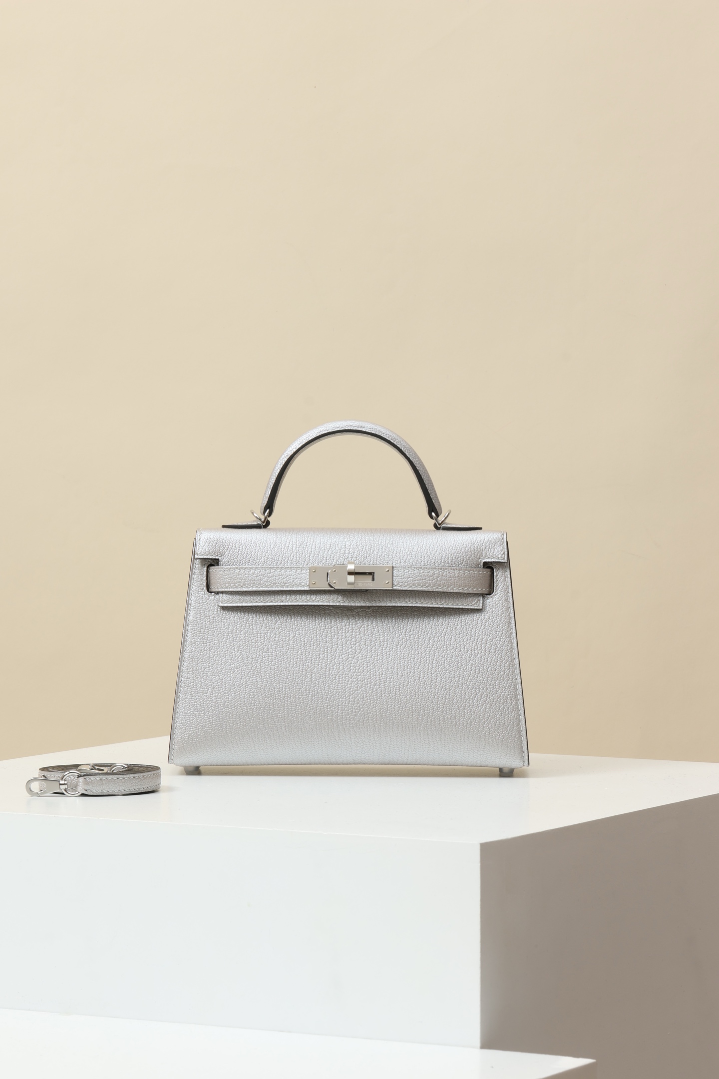 【 Special Order 】 KellyMini2 05 Olympic Silver/Sheepskin/PHW