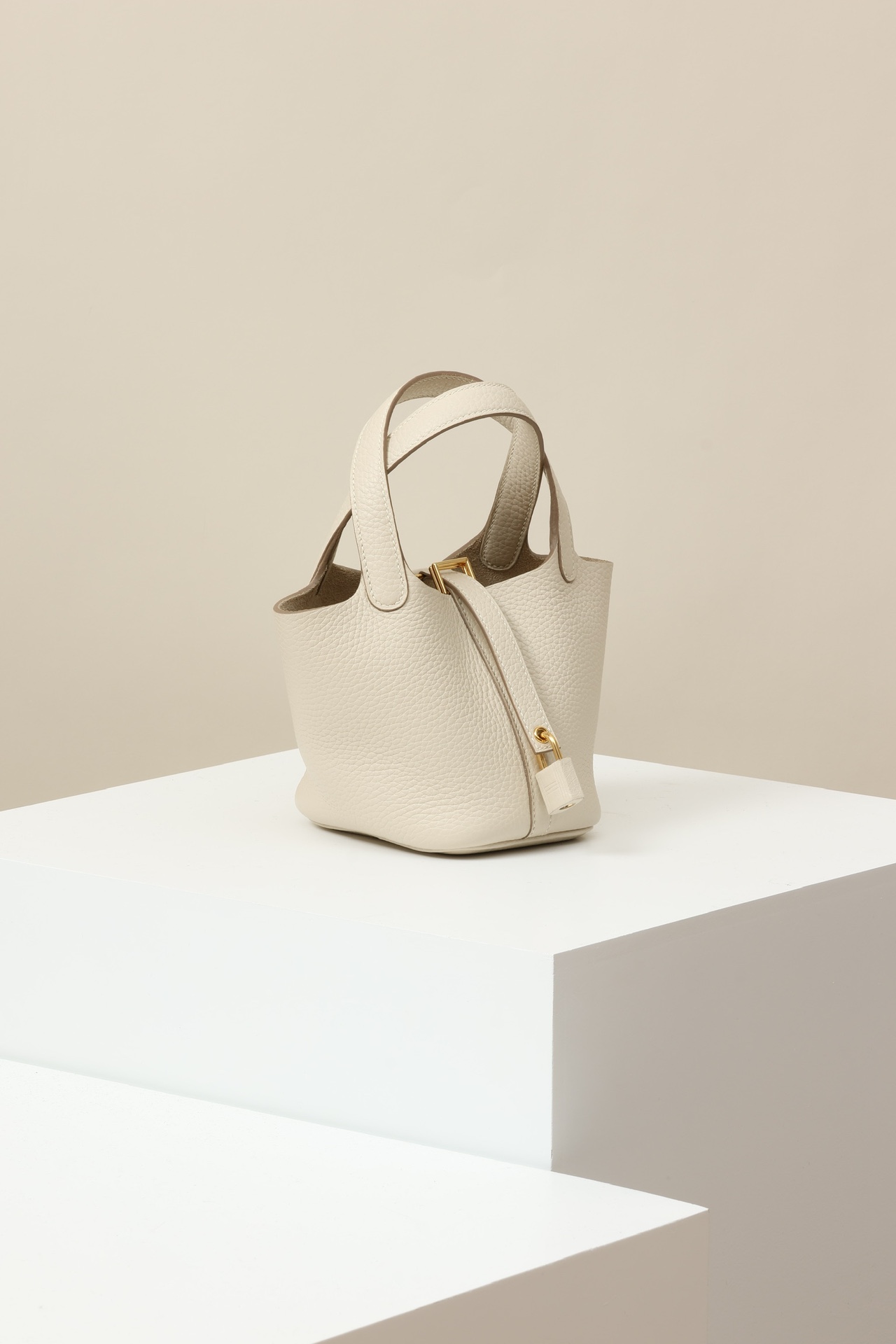 【 Special Order 】Picotin14 CC10 Milkshake White/TC Leather/PHG - 图片 4