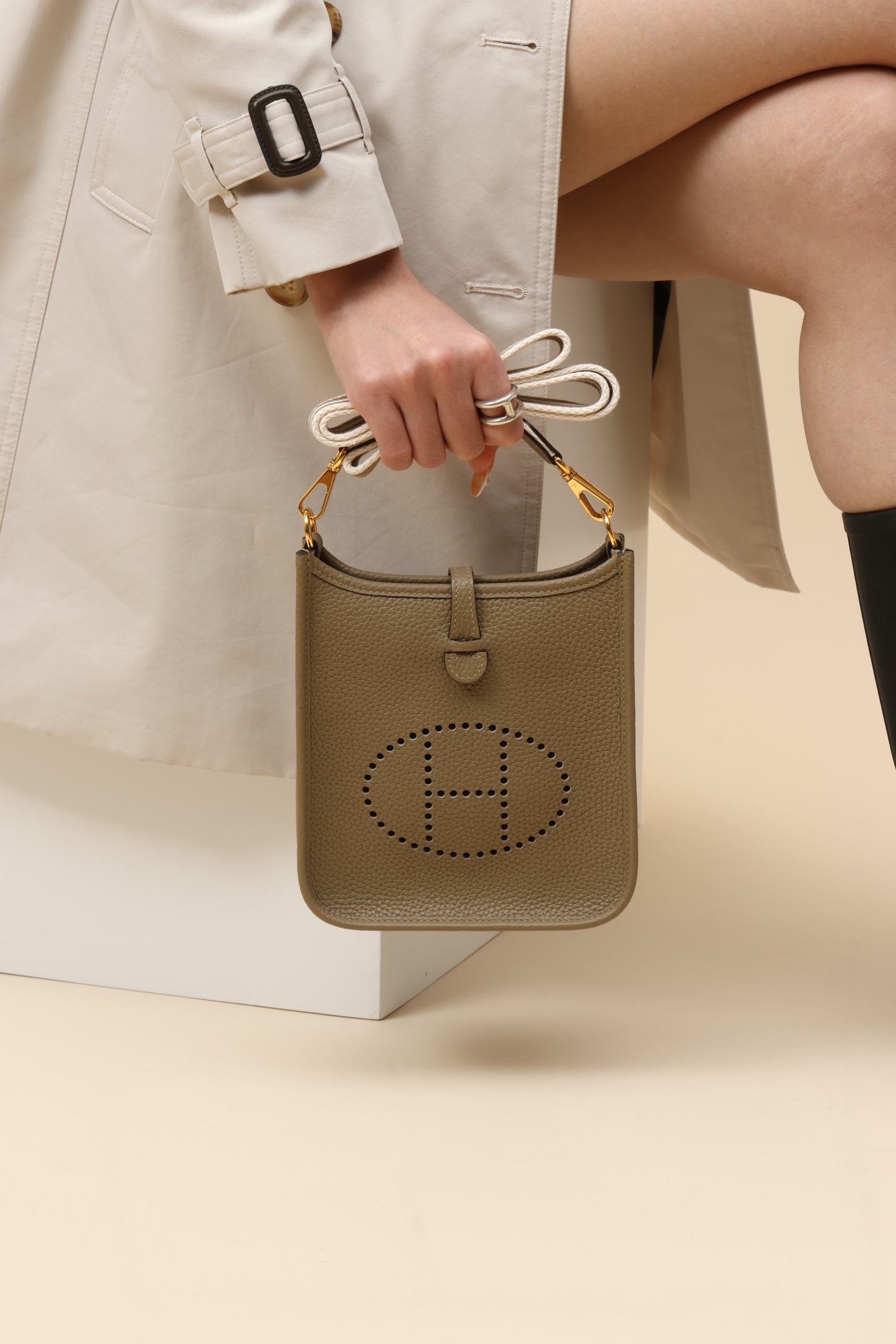 【 Special Order 】Evelyn16 8Q Malfami/TC leather/PHG - 图片 10