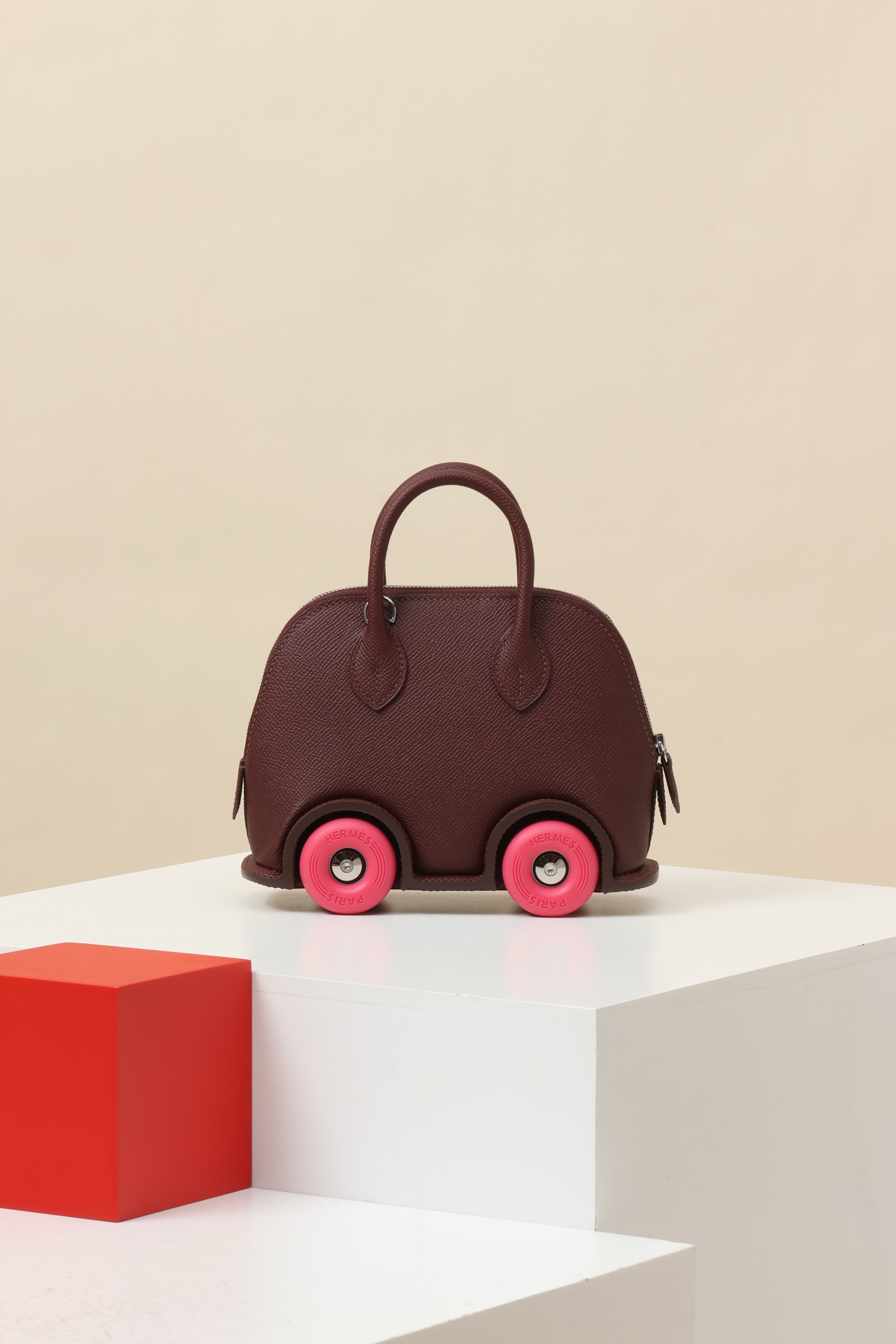 【 Special Order 】Bolide18 OG saddle red/Epsom leather/PHW - 图片 4