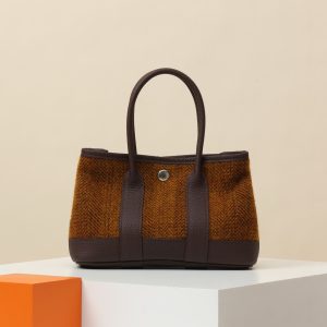 【 Special Order 】Garden23    0G saddle red/28 caramel brown/canvas/Negonda leather/PHW