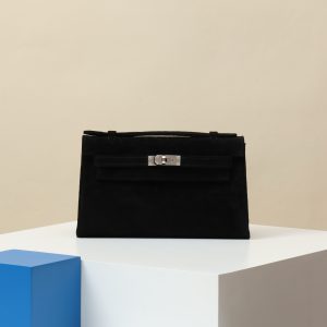 【 Special Order 】 KellyMini1  CK89 Black/suede/PHW