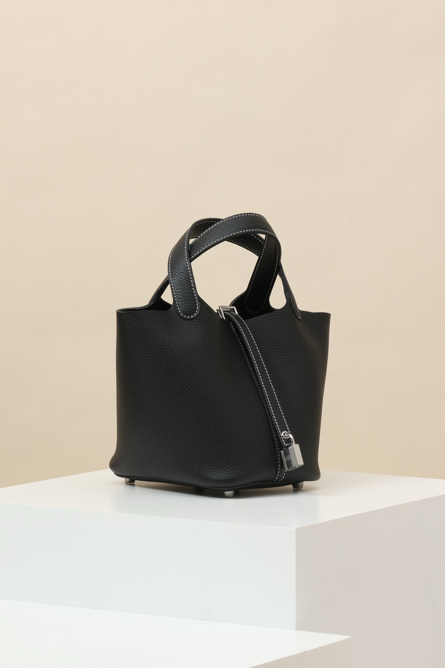 【 Special Order 】Picotin18 CK89 Black/TC Leather/PHW - 图片 3