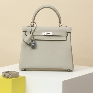 【 Special Order 】 Kelly25  80 pearl gray/Togo leather/PHW