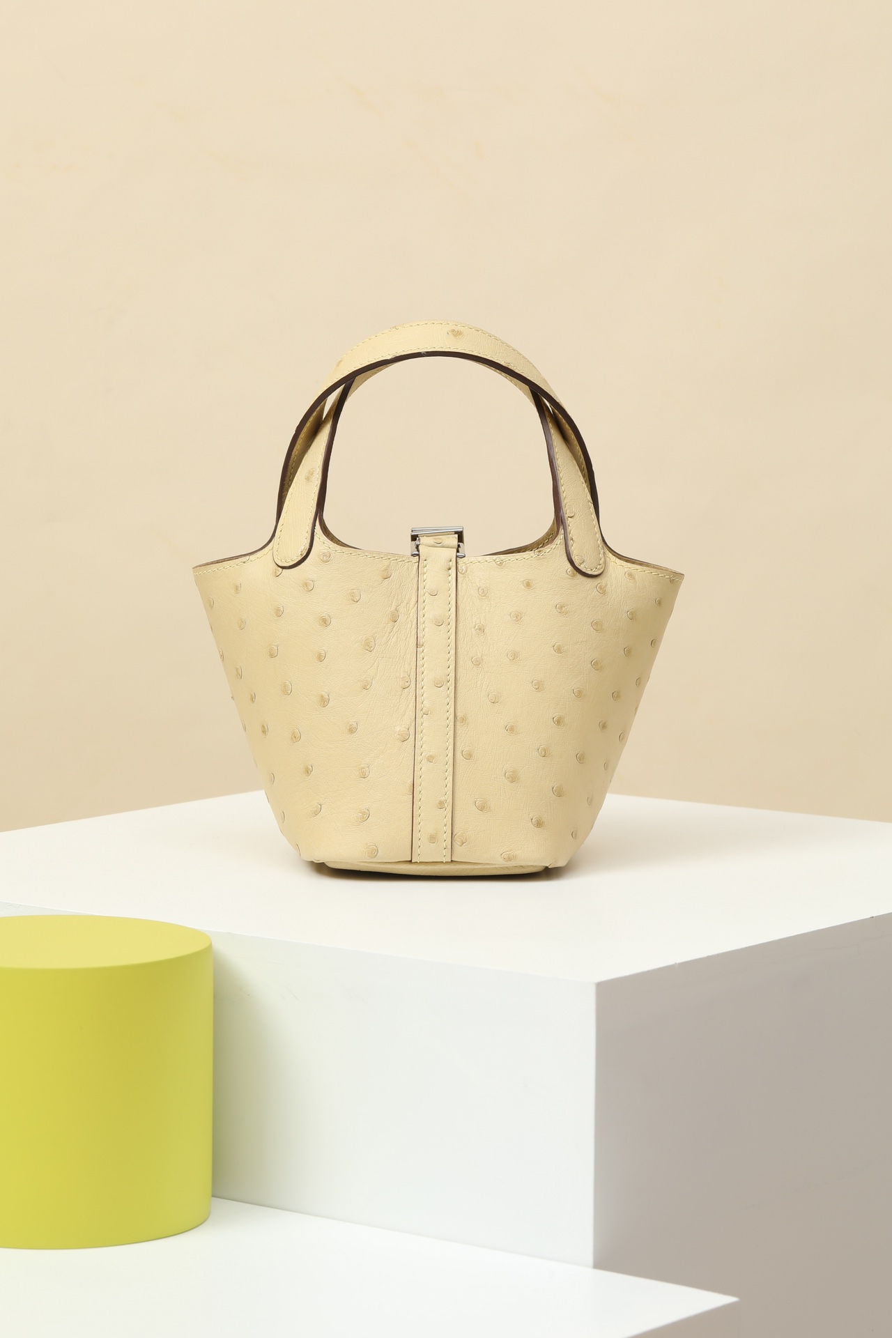 【 Special Order 】Picotin14 Y1 Fragrant Grass/Ostrich Skin/PHW - 图片 4