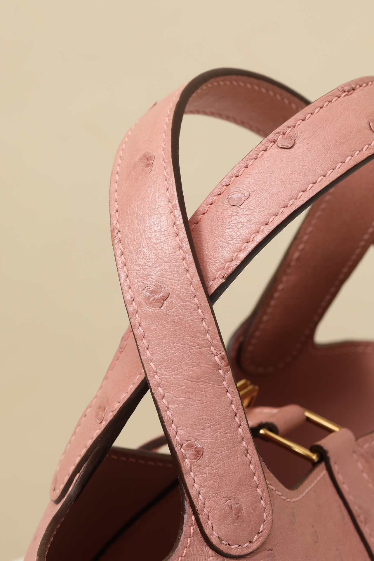 【 Special Order 】Picotin14 94 Ceramic Powder/Ostrich Skin/PHG - 图片 6