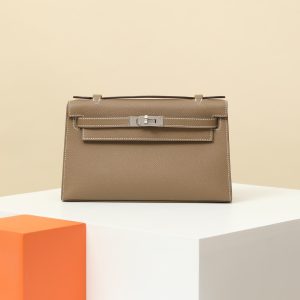 【 Special Order 】 KellyMini1 CK18 Elephant Grey/Epsom leather/PHW