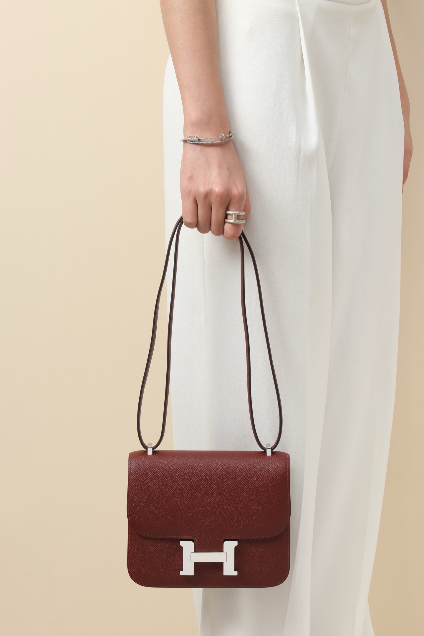 【 Special Order 】Constance19 55 Hermès Red/Epsom leather/PHW - 图片 9