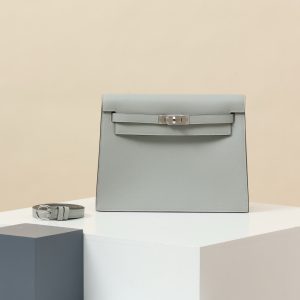 【 Special Order 】KellyDanse      8L Glacier Blue/Evercolor Leather/PHW