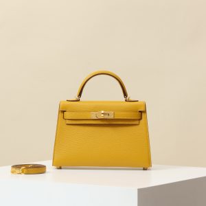 【 Special Order 】 KellyMini2  9D Amber Yellow/Sheepskin/PHG