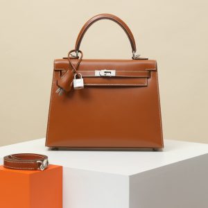 【 Special Order 】 Kelly25 CK37 Gold Brown/Box Leather/PHW