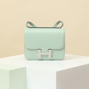 【 Special Order 】Constance19    6U mint green/matte American crocodile/PHW