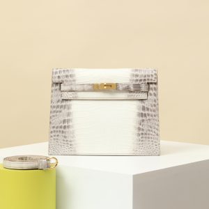 【 Special Order 】KellyDanse 01 Himalaya/Silver/Misty Nile Crocodile/PHG (Press Two Points)