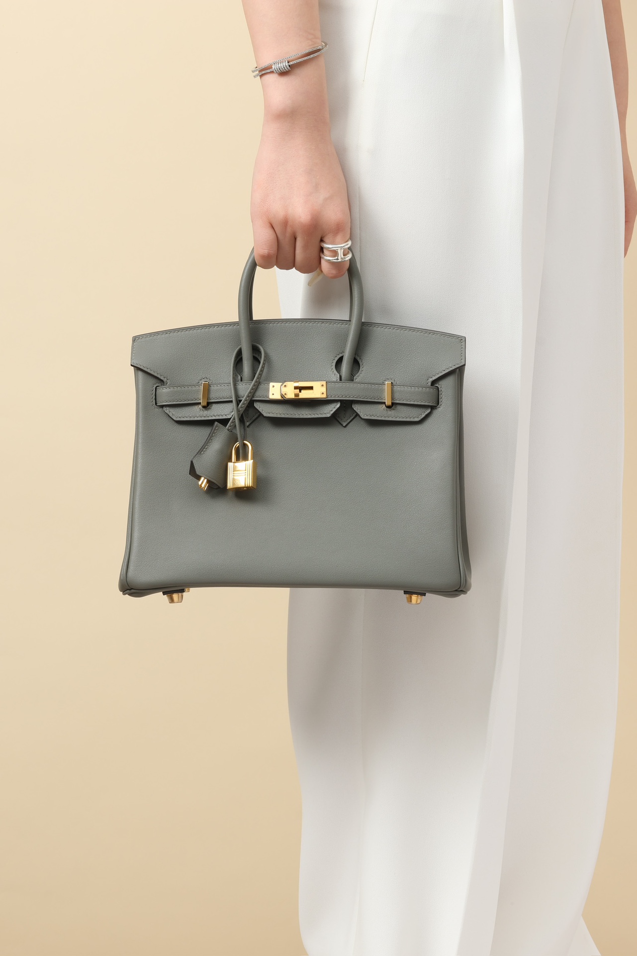 【special order】BIRKIN25 0L Rainy Cloud Ash/Swift Leather/PHG - 图片 10