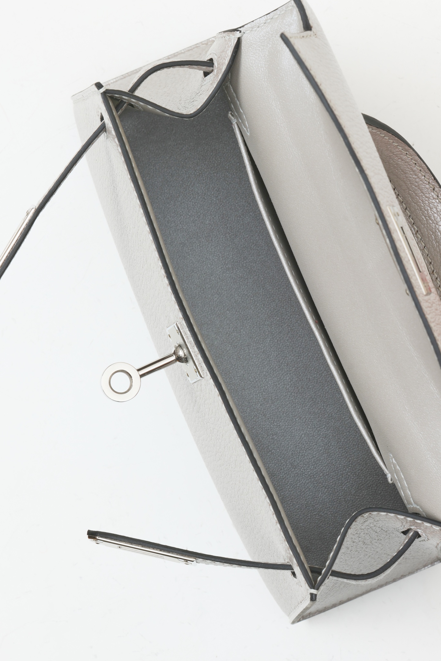 【 Special Order 】 KellyMini2 05 Olympic Silver/Sheepskin/PHW - 图片 7