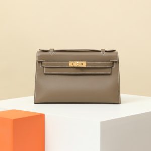 【 Special Order 】 KellyMini1  CK18 Elephant Grey/Swift leather/PHG