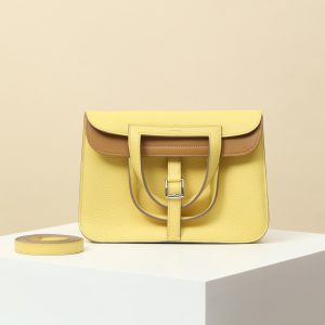 【 Special Order 】Halzan25      OY Lemon Wine Yellow/4B Biscuit Color/TC Leather/PHW