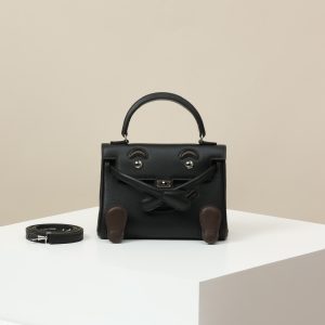 【 Special Order 】Kelly doll      CK89 Black/4A Coffee/SWIFT Leather/PHW