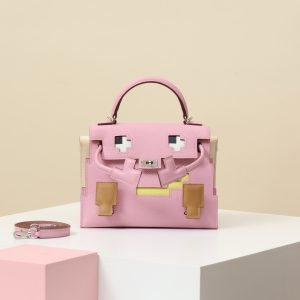 【 Special Order 】Kelly doll   X9 mallow purple/I2 cream white/9R lemon yellow/4B biscuit color/Epsom leather/PHW